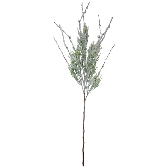 47" Frosted Pine Artificial Christmas Spray